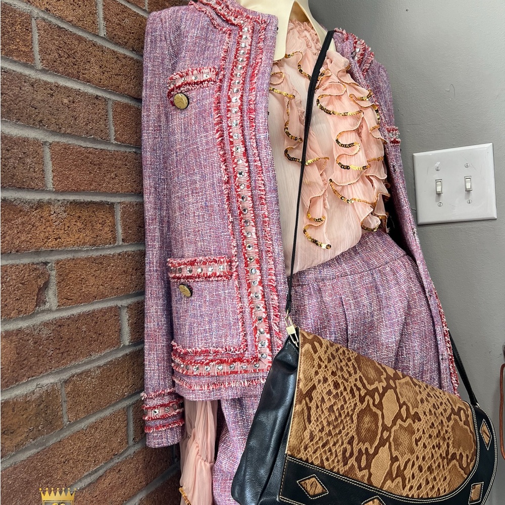 Bally Python Skin Sling - image 16